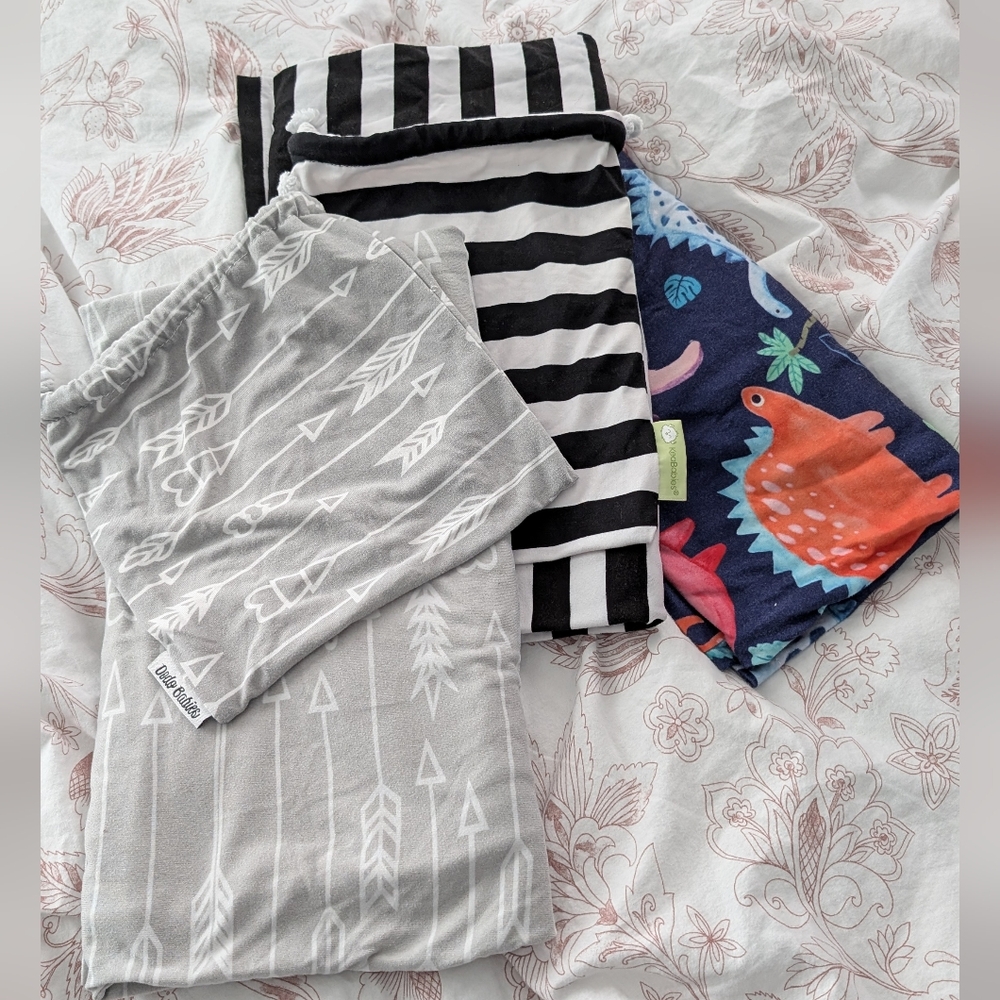 3 Nursing/Car Seat Covers